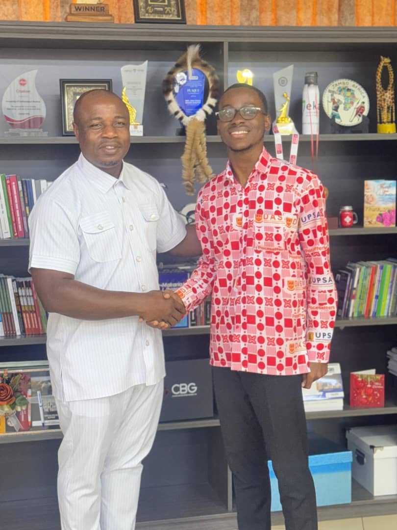 Vice Chancellor with the Vice president of DASA-UPSA