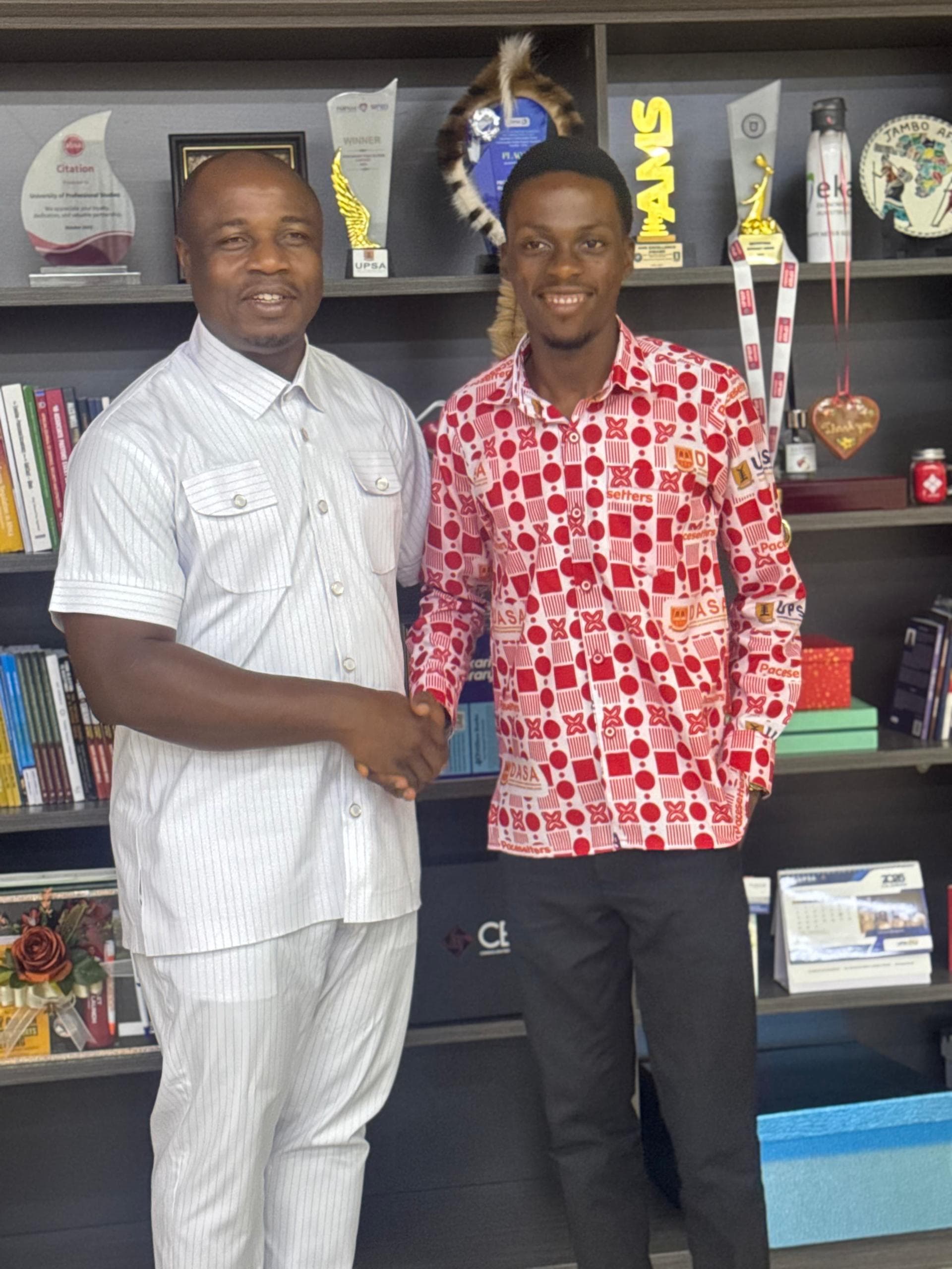 Vice Chancellor with the PPS of DASA-UPSA